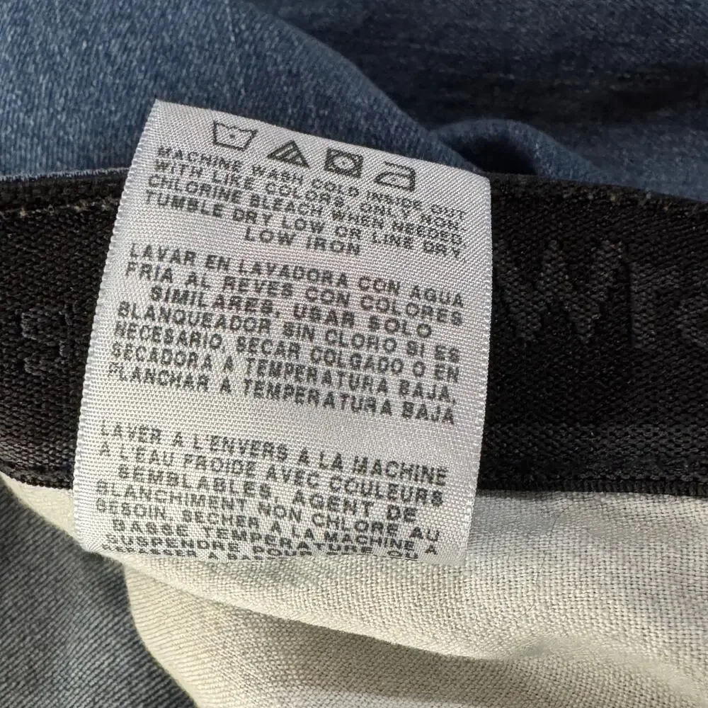 Wrangler 38x29 Mens Jeans Straight Leg Stretch Zip-Fly Pockets Medium Wash Blue